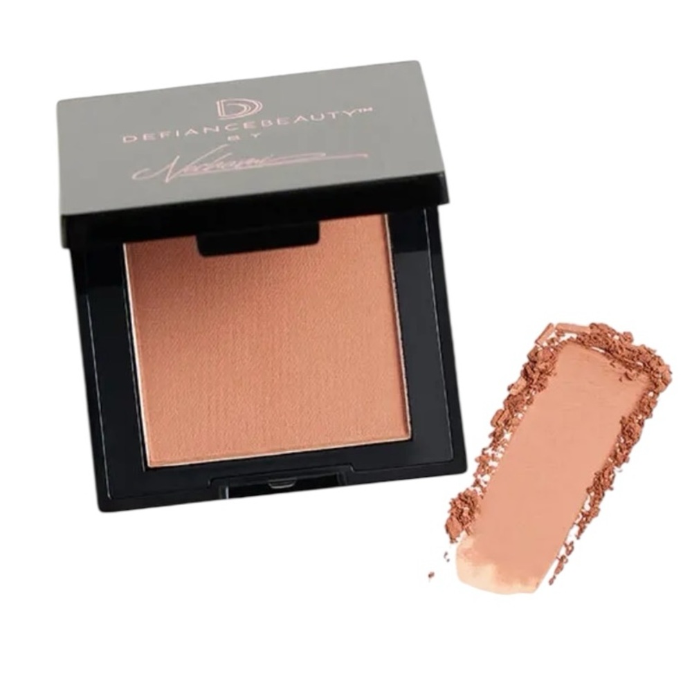 DEFIANCEBEAUTY Satin Sovereign Bronzer in Goddess Glow Terracotta Travel Size